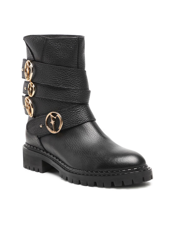 Eva Minge Botine Eva Minge EM-21-10-001355 Negru