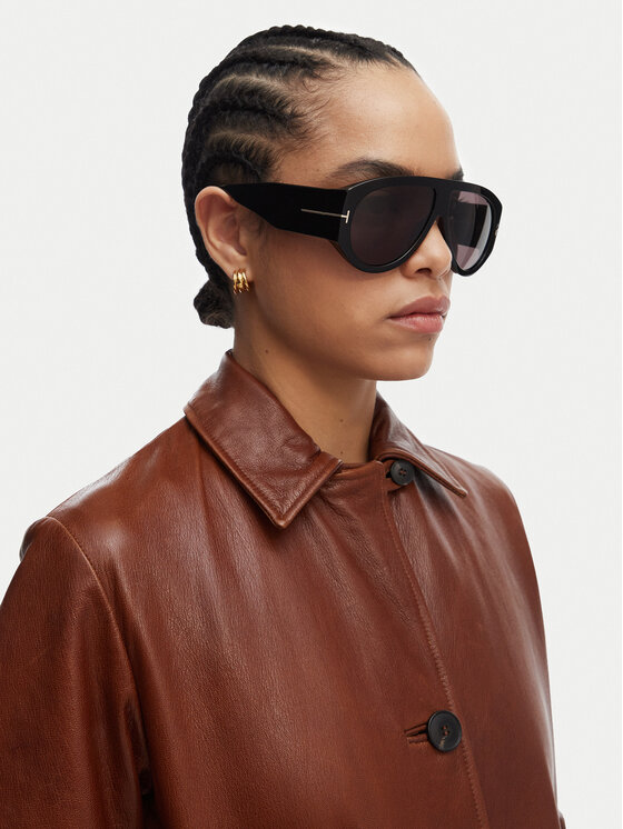 Tom Ford Saulesbrilles Tom Ford Bronson FT1044 Melns
