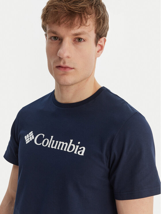 Columbia Columbia Camiseta Basic Logo™ 2155001 Azul marino Regular Fit