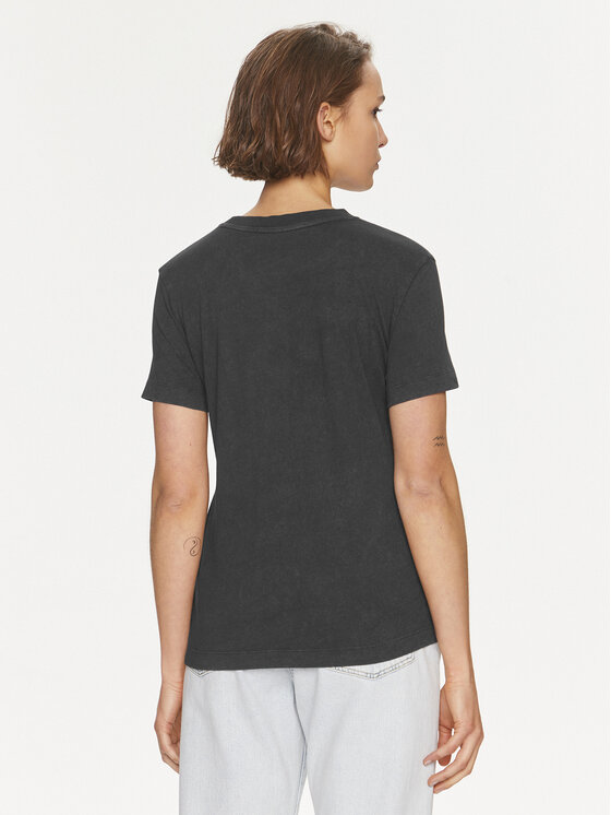 Calvin Klein Jeans Calvin Klein Jeans Majica Archival Monologo J20J223272 Črna Regular Fit