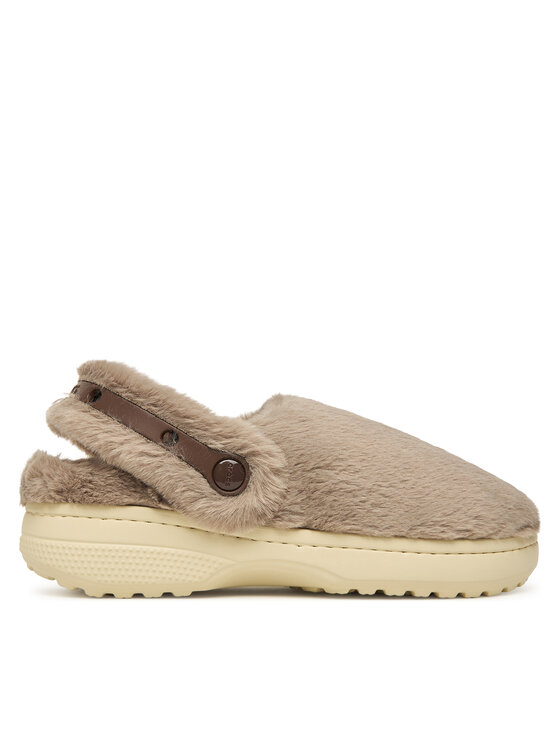 Crocs Тапочки Crocs Classic Unfurgettable Clog 211116 Бежевий