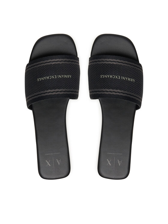 Armani Exchange Шльопанці Armani Exchange XW002569 AF22793 MZ192 Чорний
