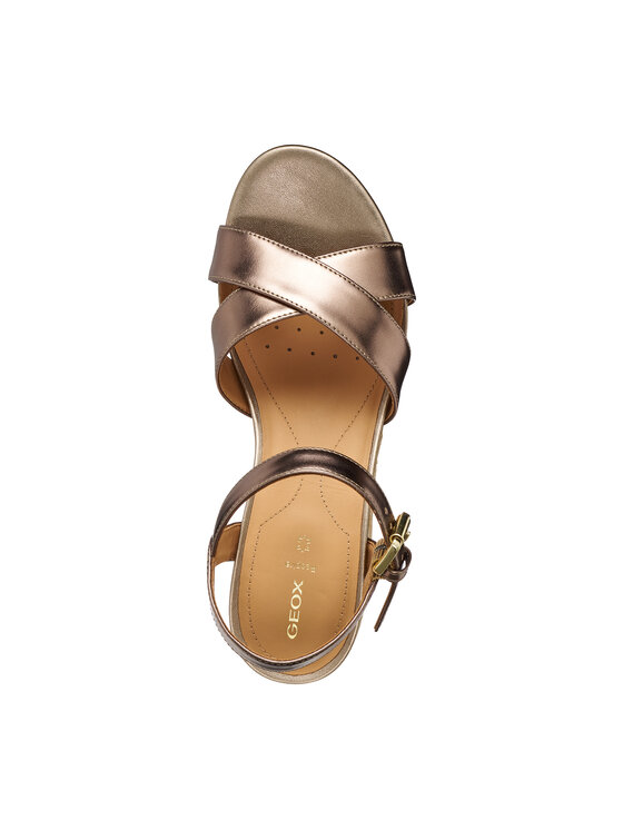 Geox Espadryle Geox D Ischia Corda D02HHC 000CF C5005 Złoty