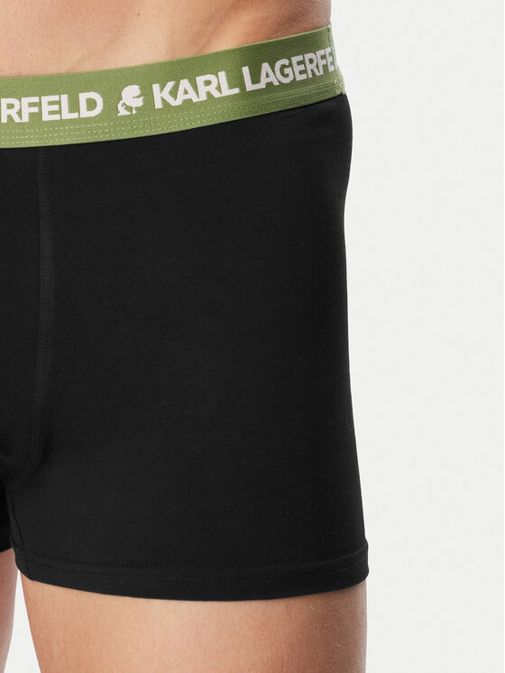 KARL LAGERFELD KARL LAGERFELD Conjunto de calzoncillos boxer B1M47030 Negro