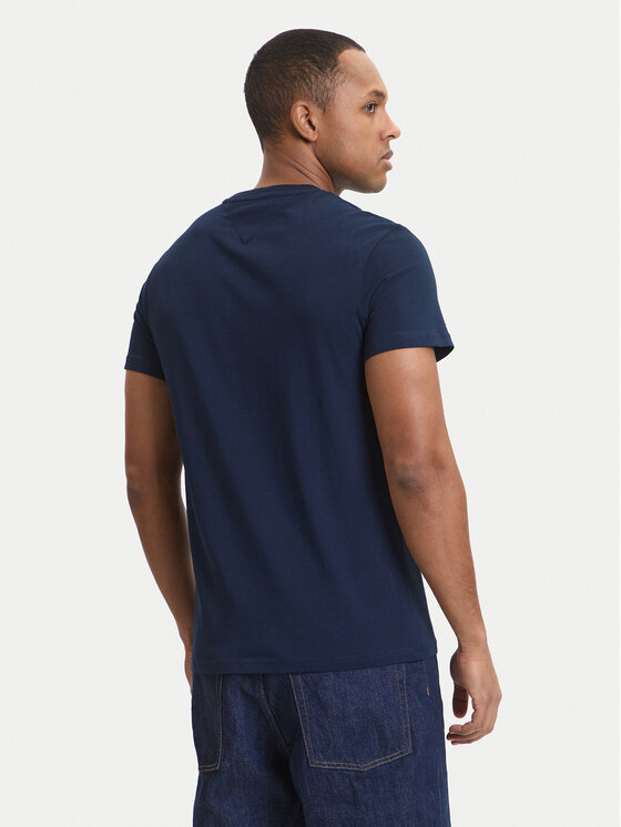 Tommy Jeans Tommy Jeans Majica DM0DM22538 Mornarsko modra Slim Fit