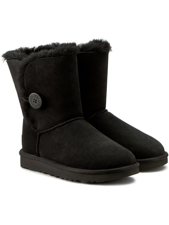 Ugg Μπότες Χιονιού Ugg W Bailey Button II 1016226 Μαύρο