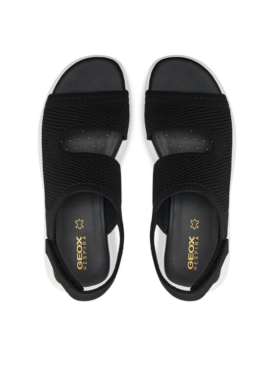 Geox Basutės Geox D Spherica Ec5 D45SVA 0006K C9999 Juoda