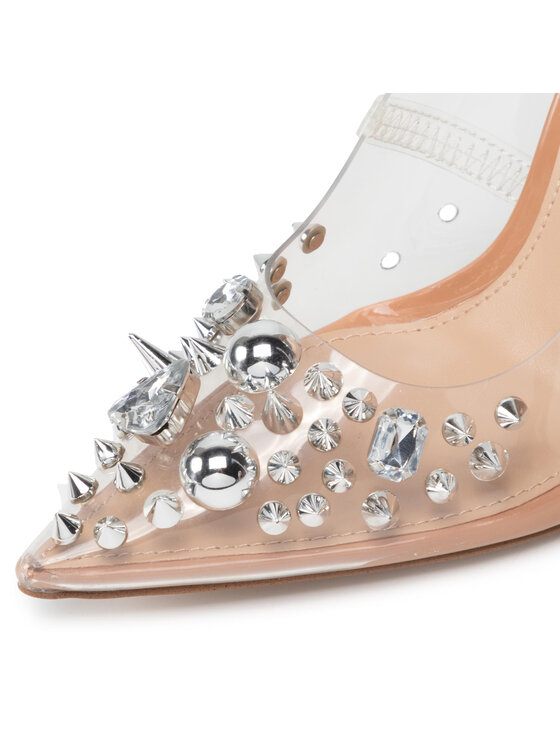 Steve Madden Lodičky Steve Madden Veronicka SM11001794-02002-494 Stříbrná