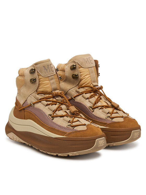 Moon Boot Μπότες Χιονιού Moon Boot Moon 247 Xlace Mid 80D2490030 S Καφέ