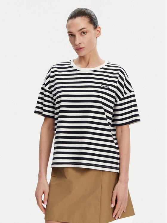 Barbour Barbour Camiseta Adria LML0893NY73 Azul marino Relaxed Fit