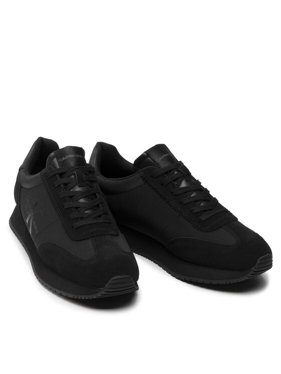 Calvin Klein Jeans Snīkeri Calvin Klein Jeans Retro Runner 1 YM0YM00385 Melns
