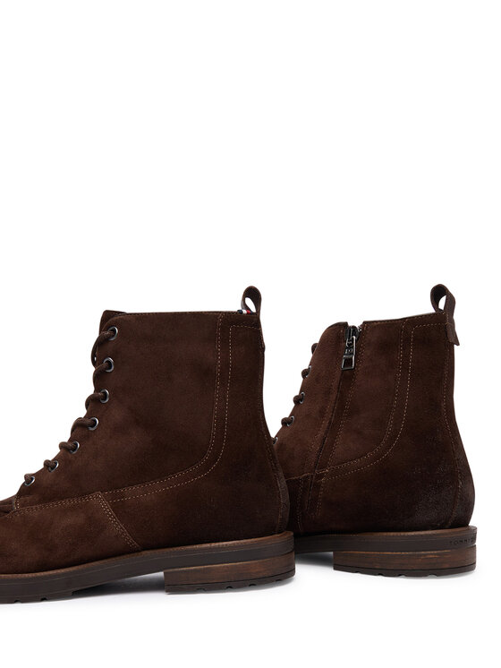 Tommy Hilfiger Gležnjače Tommy Hilfiger Cleated W Moc FM0FM05599 Smeđa