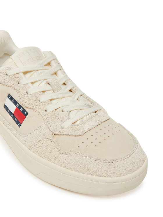 Tommy Jeans Sneakers Tommy Jeans Tjm Cupsole Suede EM0EM01568 Écru