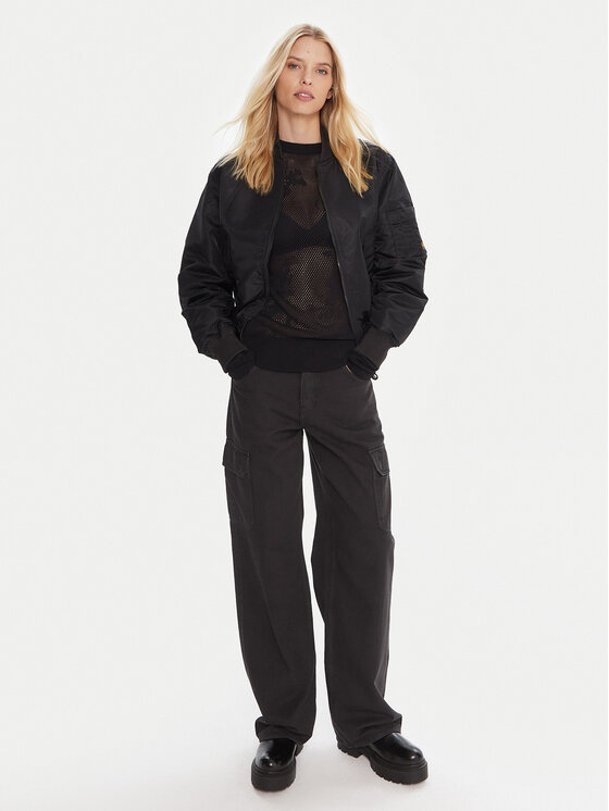 G-STAR G-Star Raw Hlače Judee D24673-E078 Crna Relaxed Fit