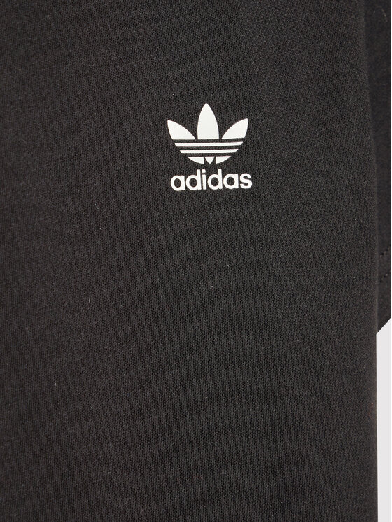 adidas adidas Футболка Adicolor HC9582 Чорний Regular Fit