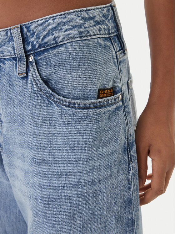G-STAR G-Star Raw Jeans hlače Roxx D28394-D536 Svetlo modra Wide Leg