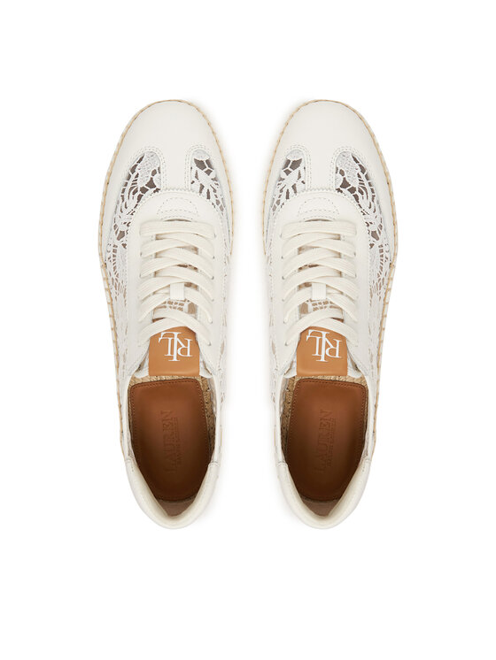 LAUREN RALPH LAUREN Еспадрили LAUREN RALPH LAUREN 802P10496001 Бял