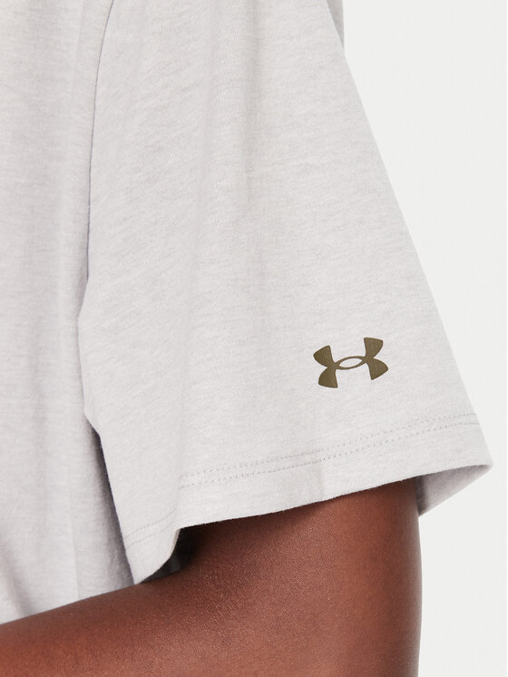 Under Armour Under Armour T-Shirt Ua Rival Campus 6007883 Γκρι Oversize