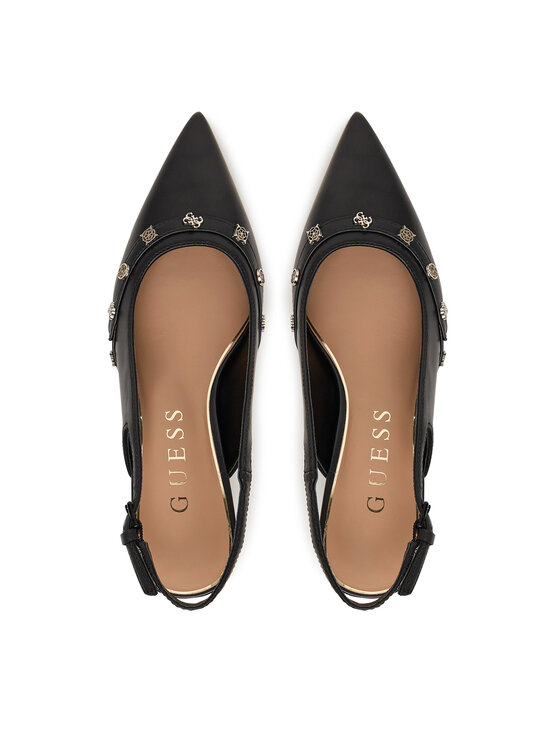 Guess Körömcipők Guess FLPYAN LEA05 Fekete