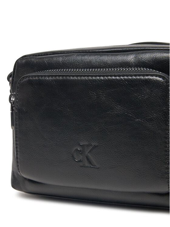 Calvin Klein Jeans Maža rankinė Calvin Klein Jeans Tumbled Camera Bag Pu K50K512988 Juoda
