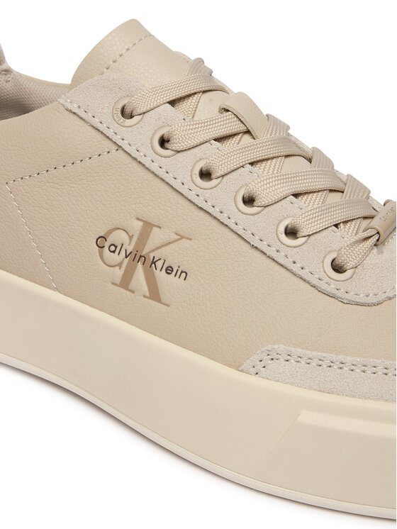 Calvin Klein Sneakers Calvin Klein Basket Cups Lup Wt Lth Su HW0HW02984 Bej