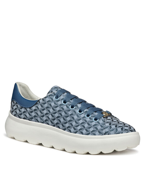 Geox Zapatillas Geox D Spherica Ec4.1 D55TCD 0DSBC C4005 Azul