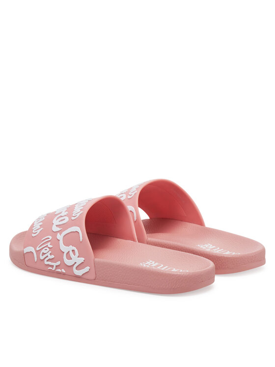 Versace Jeans Couture Шльопанці Versace Jeans Couture 78VA3SQ1 Рожевий