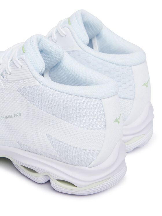 Mizuno Взуття у спортзал Mizuno Wave Lightning Pro Mid V1GC2665 Білий