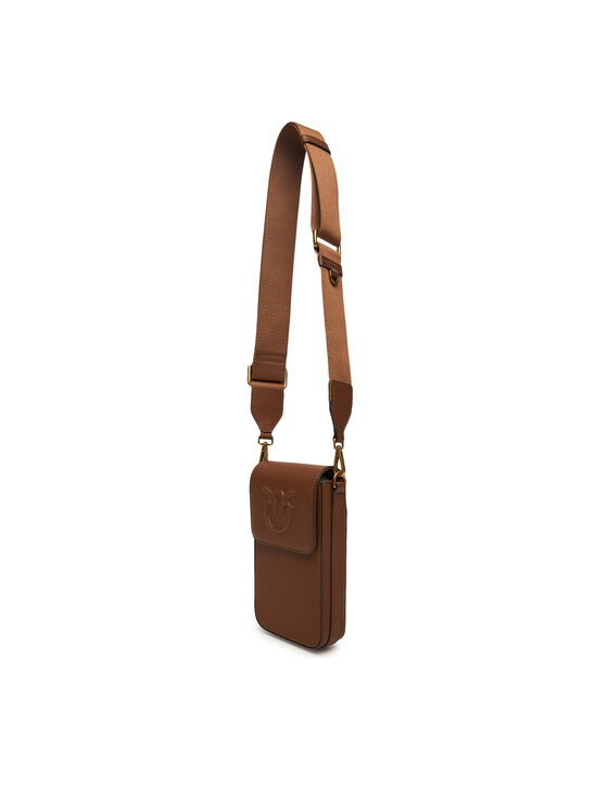 PINKO Rankinė telefonui PINKO Phone Case Utility AI 25-26 PCPL 105355 A29Q Ruda