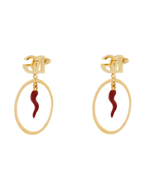 Dolce&Gabbana Сережки Dolce&Gabbana WEQ6C7 W1111 Золотий