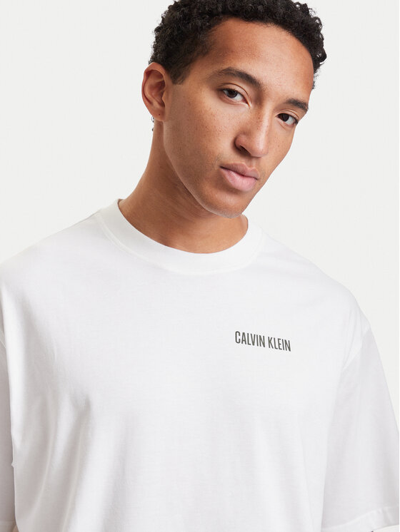Calvin Klein Jeans Calvin Klein Jeans Camiseta Calvins Or Nothing LV04RH825G Blanco Regular Fit