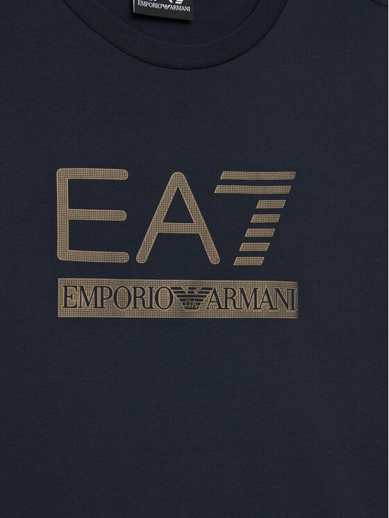 EA7 Emporio Armani EA7 Emporio Armani Camiseta 7B000350 AF10375 UB102 Azul marino Regular Fit
