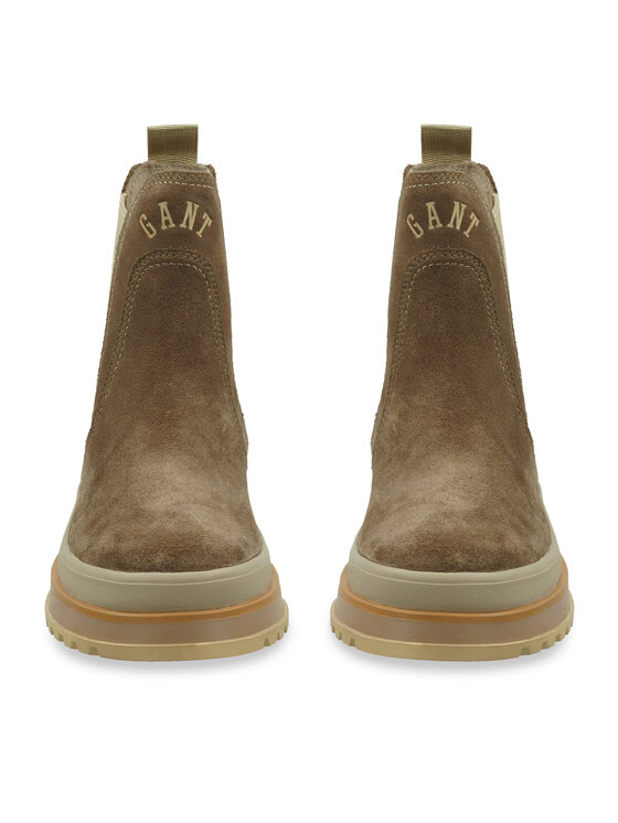 Gant Chelsea boots met labeldetail, model 'Blistown' in beige online