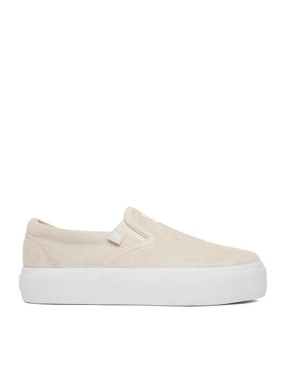 DC Shoes Кросівки DC Shoes CEO-LEA-ZL-0010 Бежевий