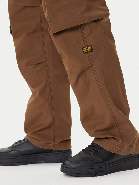 G-STAR G-STAR Pantalones de tela R-3N D25224-D191 Marrón Straight Fit