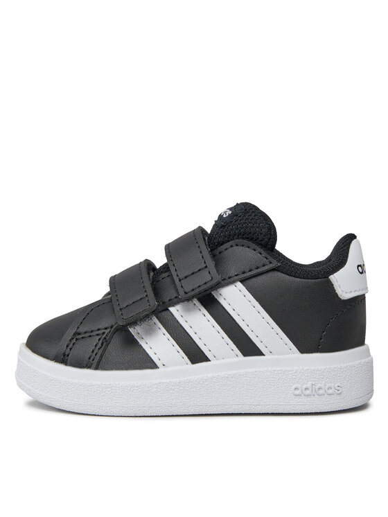adidas Снікерcи adidas Grand Court Lifestyle Hook and Loop Shoes GW6523 Чорний
