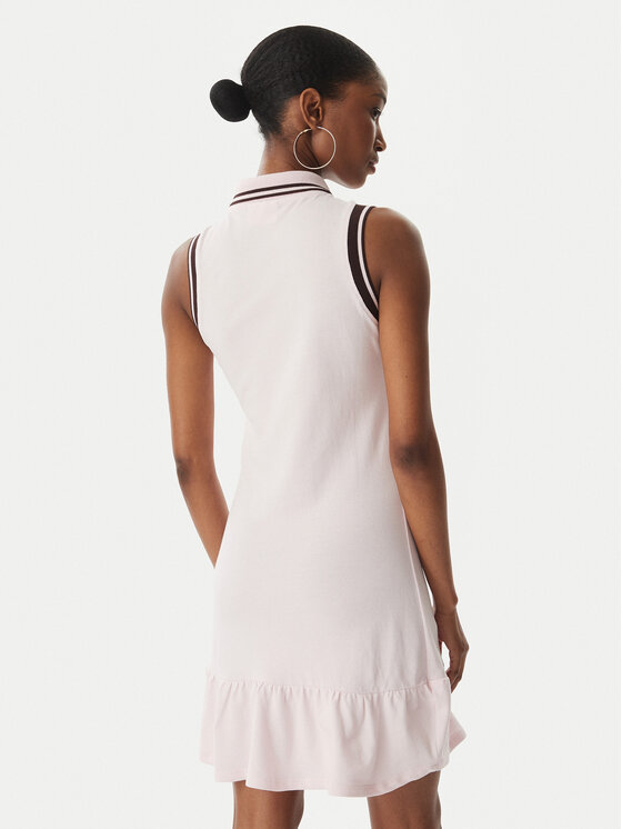 Juicy Couture Juicy Couture Vestido de verano Juicy Peplum JCGED126016 Rosa Regular Fit
