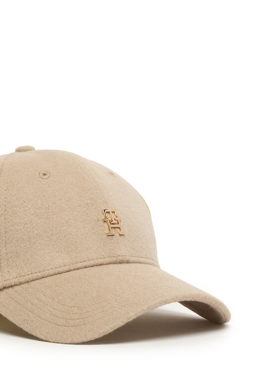 Tommy Hilfiger Gorra con visera Tommy Hilfiger Th Elevated Chic AW0AW17773 Beis