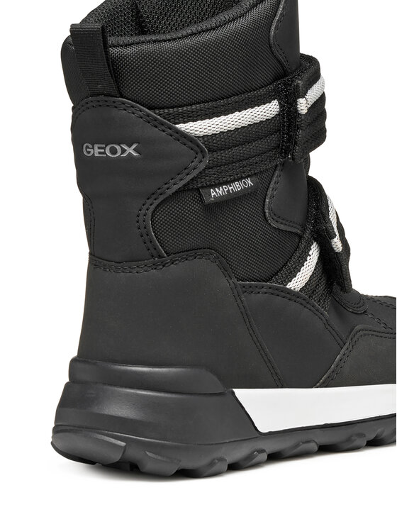 Geox Snehule Geox J Trekkyup B Abx J56MBB 050FU C9999 M Čierna