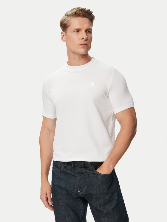 KARL LAGERFELD KARL LAGERFELD Camiseta 755750 500221 Blanco Regular Fit