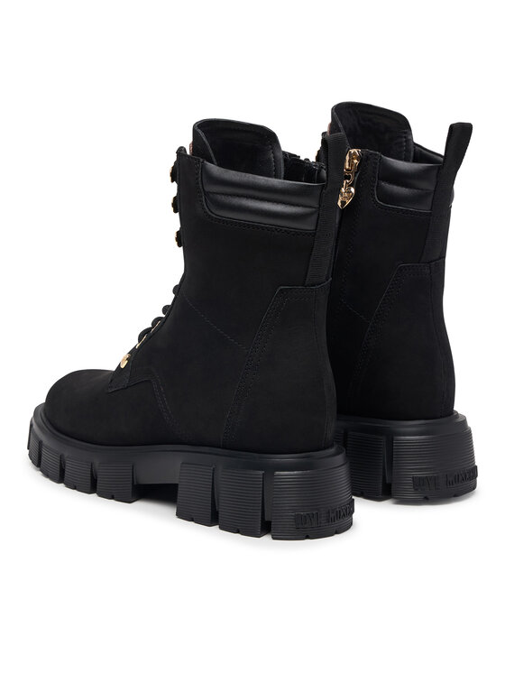 LOVE MOSCHINO Μποτίνια LOVE MOSCHINO JA24205G0PIP0000 Μαύρο