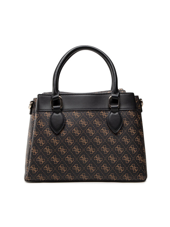 Guess Kabelka Guess Kastina 3 Compartment Satchel HWSG84 05060 Hnedá