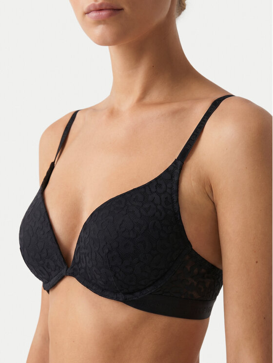 Tommy Hilfiger Tommy Hilfiger Sujetador push-up UW0UW06347 Negro