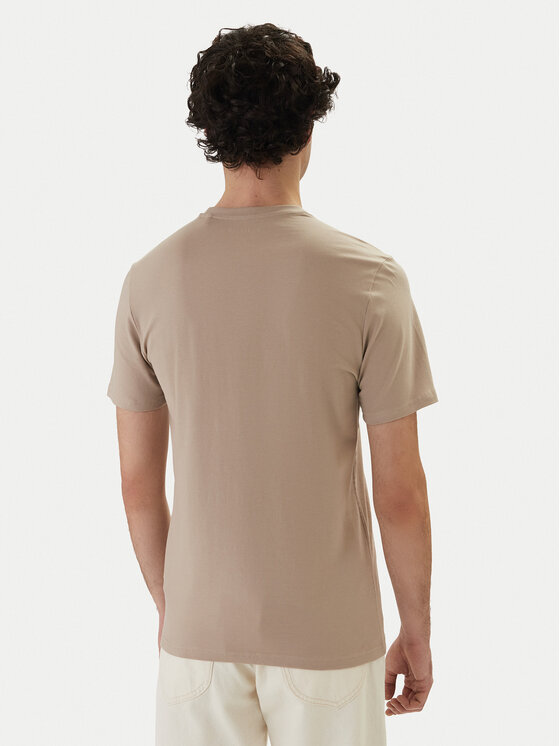 Guess Guess Футболка M6GI11 K2992 Бежевий Slim Fit