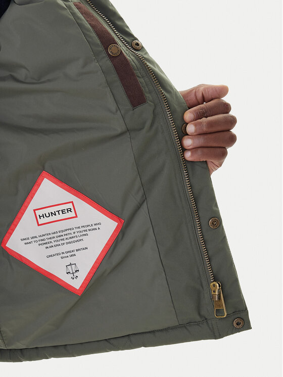 Hunter Hunter Chaqueta de entretiempo Ardwell HARM0003252 Verde Regular Fit