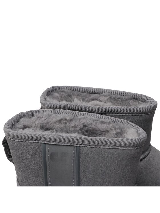 Ugg Čizme za snijeg Ugg W Classic Mini Side Logo II 1134962 Siva