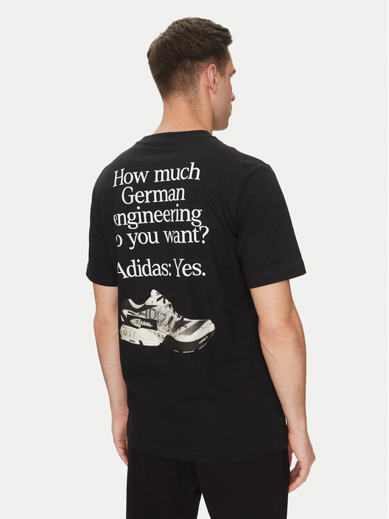 adidas adidas T-shirt German Engineering Graphic JP1528 Nero Regular Fit