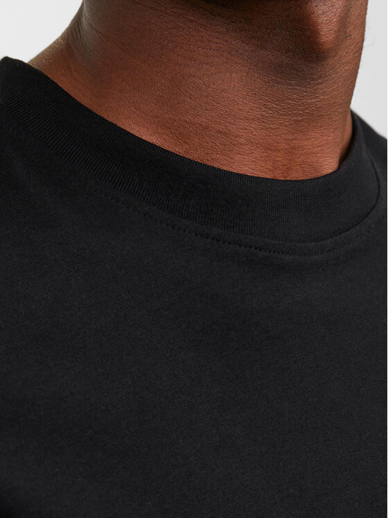 Jack & Jones Jack & Jones Marškinėliai Bradley 12249319 Juoda Regular Fit