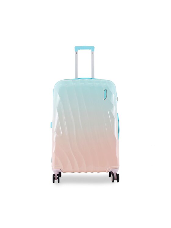 Semi Line Veľký kufor Semi Line T5649-3 Modrá