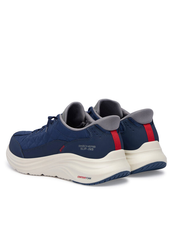Skechers Sneakers Skechers Slip-Ins: Contour Foam - Cozy Fit 232619/NVGY Blu scuro